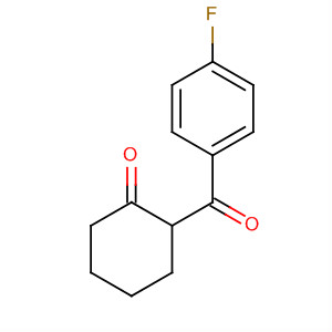 Structure of 2-(4-Fluorobenzoyl)cyclohexanone