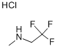 Structure of N-methyl-N-(2,2,2-trifluoroethyl)amine hydrochloride