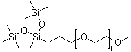 Structure of DIMETHYLSILOXANE, ETHYLENE OXIDE BLOCK COPOLYMER