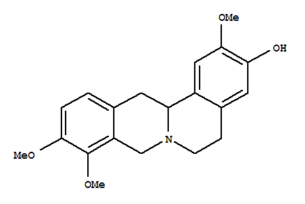 Structure of (+/-)-TETRAHYDROJATTARRIHIZINE