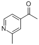 4-乙酰基-2-甲基吡啶结构式