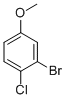 3-溴-4-氯苯甲醚结构式
