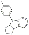 Structure of 4-(p-tolyl)-1,2,3,3a,4,8b-hexahydrocyclopenta[b]indole