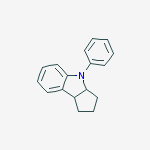 Structure of 4-phenyl-2,3,3a,8b-tetrahydro-1H-cyclopenta[b]indole