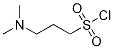 Structure of 3-(dimethylamino)propane-1-sulfonyl Chloride