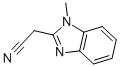 Structure of (1-Methyl-1H-benzoimidazol-2-yl)acetonitrile