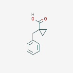 1-benzylcyclopropane-1-carboxylic Acid结构式
