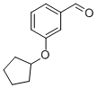 Structure of 3-(CYCLOPENTYLOXY)BENZALDEHYDE