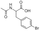 Structure of N-ALPHA-ACETYL-P-BROMO-DL-PHENYLALANINE