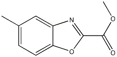Structure of methyl 5-methylbenzo[d]oxazole-2-carboxylate