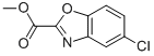 Structure of 5-CHLORO-BENZOOXAZOLE-2-CARBOXYLIC ACID METHYL ESTER