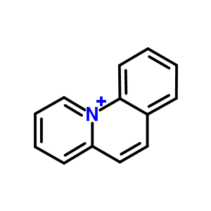 Structure of pyrido[1,2-a]quinolinium