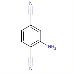 Structure of 1,4-Benzenedicarbonitrile, 2-amino-