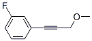 Structure of Benzene,1-fluoro-3-(3-methoxy-1-propyn-1-yl)-