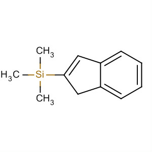 Structure of Silane, 1H-inden-2-yltrimethyl-