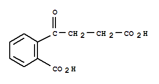 Structure of o-succinylbenzoic acid