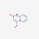 2-hydroxy-4H-pyrido[1,2-a]pyrimidin-4-one结构式