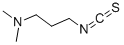Structure of N-(3-ISOTHIOCYANATOPROPYL)-N,N-DIMETHYLAMINE