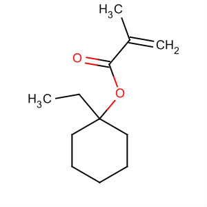 甲基丙烯酸1-乙基环己酯结构式