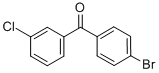 Structure of 4-BROMO-3-CHLOROBENZOPHENONE