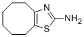 4,5,6,7,8,9-hexahydrocycloocta[d][1,3]thiazol-2-amine结构式