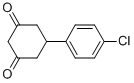 Structure of 5-(4-CHLOROPHENYL)-1,3-CYCLOHEXANEDIONE