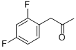 Structure of 2,4-DIFLUOROPHENYLACETONE