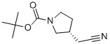 (R)-1-BOC-3-氰甲基吡咯烷结构式