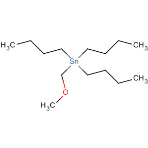 Structure of Stannane, tributyl(methoxymethyl)-