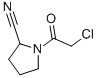 Structure of 2-Pyrrolidinecarbonitrile, 1-(chloroacetyl)-