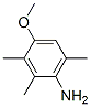 Structure of BENZENAMINE, 4-METHOXY-2,3,6-TRIMETHYL-