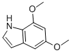 Structure of 5,7-DIMETHOXY INDOLE