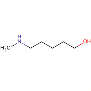 Structure of 1-Pentanol, 5-(methylamino)-
