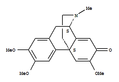 Structure of O-Methylpallidine【Corydalis】