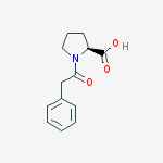 Structure of 1-(phenylacetyl)-L-proline