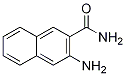 Structure of 2-Naphthalenecarboxamide, 3-amino-