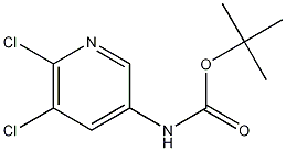 Structure of 2-Methyl-2-propanyl (5,6-dichloro-3-pyridinyl)carbamate
