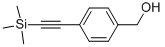 Structure of 4-(TRIMETHYLSILYLETHYNYL)BENZYL ALCOHOL