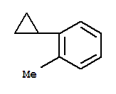 Structure of 1-Cyclopropyl-2-methylbenzene