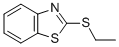 2-(ethylthio)-benzothiazol结构式
