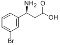 Structure of (S)-3-AMINO-3-(3-BROMO-PHENYL)-PROPIONIC ACID
