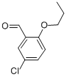 Structure of 5-CHLORO-2-PROPOXYBENZALDEHYDE