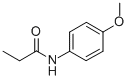Structure of N-(4-Methoxyphenyl)propanamide