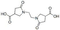 Structure of 1,1-(ethylene)bis[5-oxopyrrolidine-3-carboxylic] acid