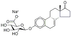 Structure of Equilin 3-O-β-D-Glucuronide Sodium Salt