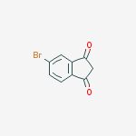 Structure of 5-Bromo-1,3-Indandione