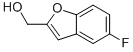 (5-FLUORO-1-BENZOFURAN-2-YL)METHANOL结构式