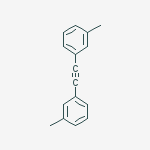 Structure of Benzene, 1,1'-(1,2-ethynediyl)bis[3-methyl-