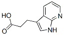 Structure of 1H-Pyrrolo[2,3-b]pyridine-3-propanoic acid