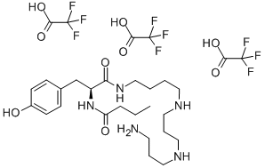 PHILANTHOTOXIN 433 TRIS-TRIFLUOROACETATE  >99%POLYAMINE-CONTAINING结构式